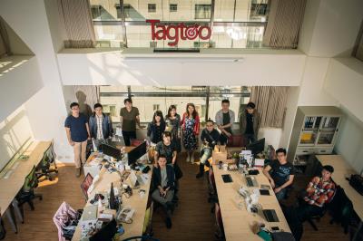 塔圖科技是個年輕的團隊，目標東協市場，希望在3~5年後，能在東南亞擁有5~10億元的市場。 (莊坤儒攝） 