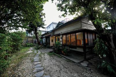 走入時光1939書店的庭院,宛若回到建造房屋的1939年。 走入時光1939書店的庭院,宛若回到建造房屋的1939年。