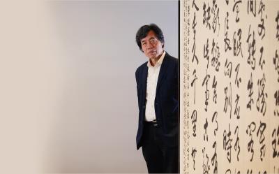 朱振南一輩子力求藝術的頂峰,亦追求生命的華彩。(林格立攝) 朱振南一輩子力求藝術的頂峰,亦追求生命的華彩。(林格立攝)