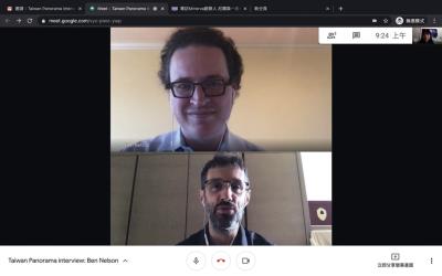 《光華雜誌》視訊採訪Minerva Schools 創辦人Ben Nelson(上)與亞洲區總裁Kenn Ross(下)。 《光華雜誌》視訊採訪Minerva Schools 創辦人Ben Nelson(上)與亞洲區總裁Kenn Ross(下)。