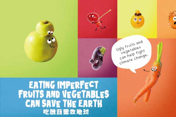 Y཭GϦay Eating Imperfect Fruits and Vegetables Can Save the Earth