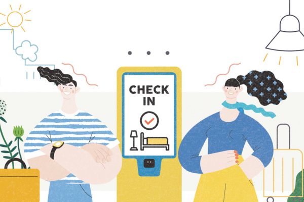 歡迎來到自助報到飯店 Welcome to the Self-Check-In Hotel